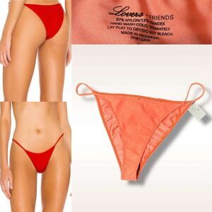 NWT Lovers and Friends Worth It Bikini Bottom Size Large